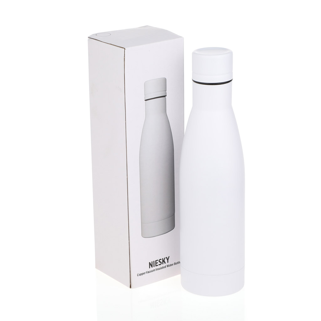 Double walled vacuum hot sale sealed water bottle